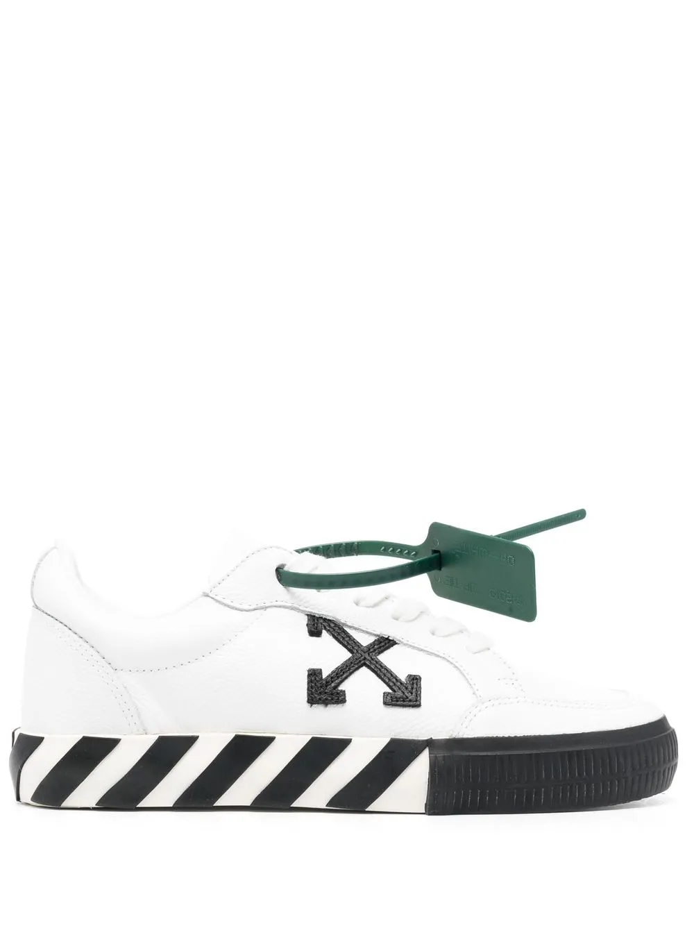 

Off-White tenis Low Vulcanized - Blanco