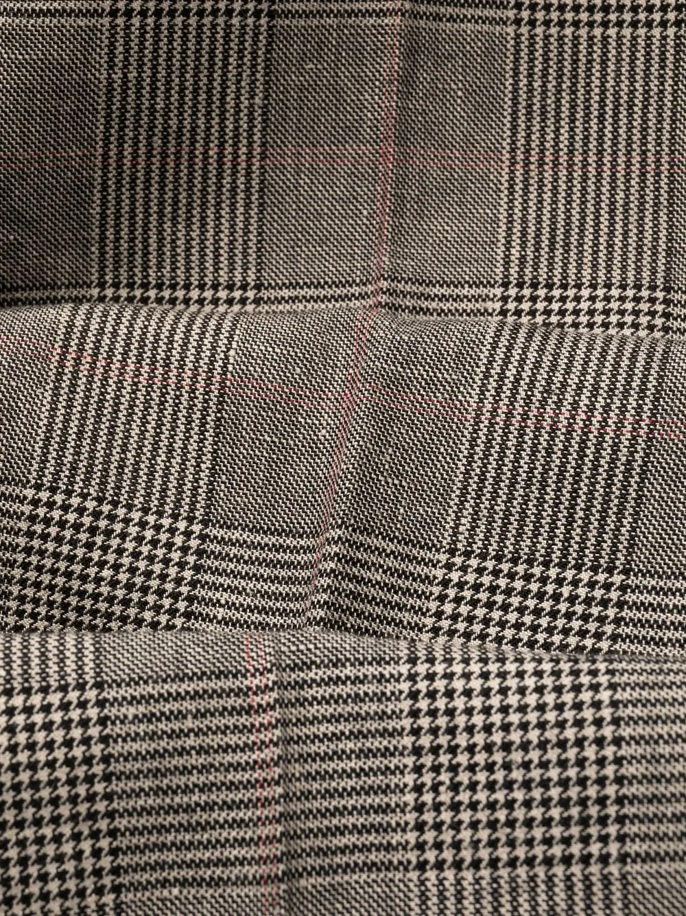 Gucci Prince Of Wales Tailored Trousers | Grey | FARFETCH GE