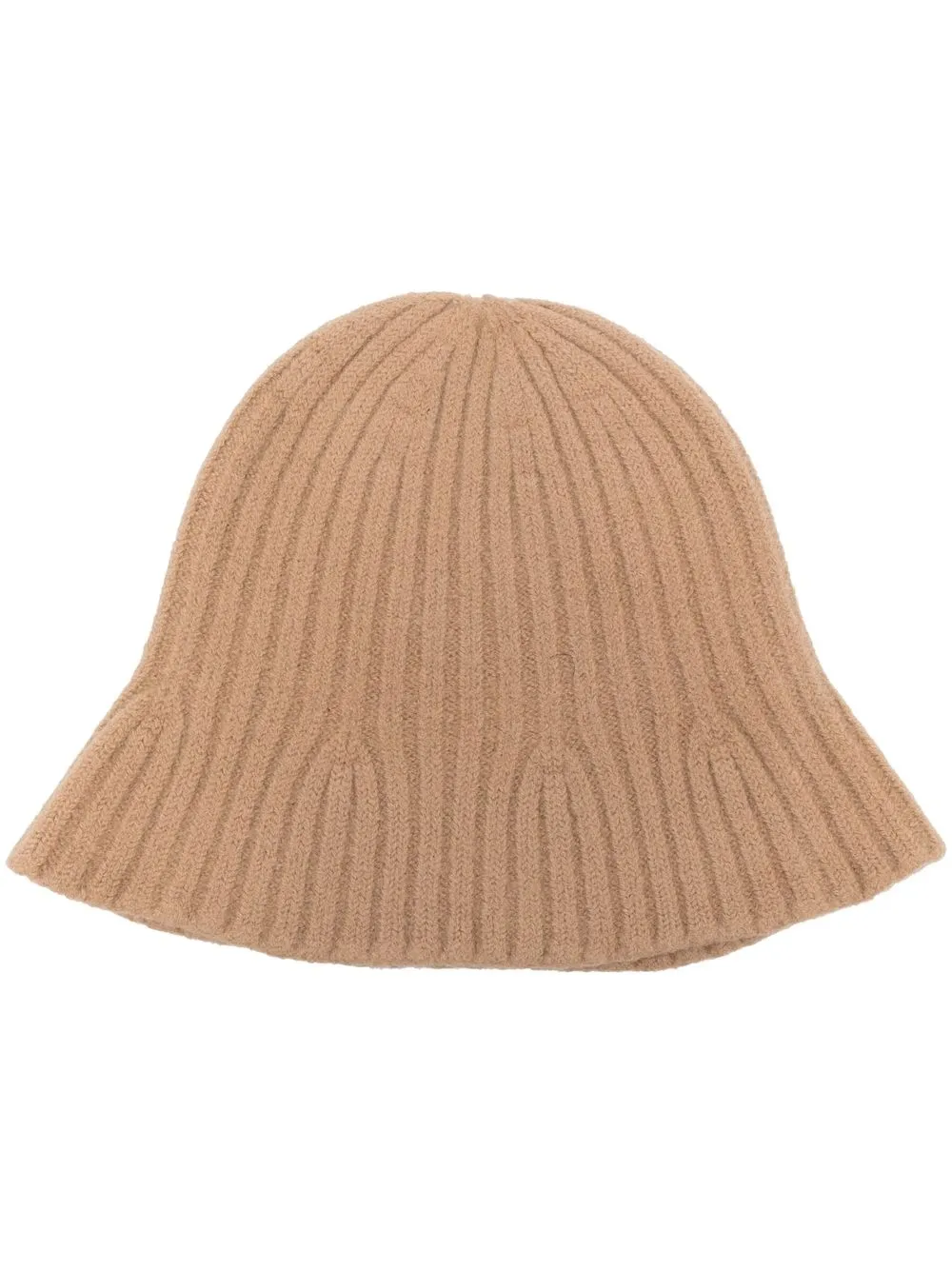 

Alysi ribbed-knit bucket hat - Brown