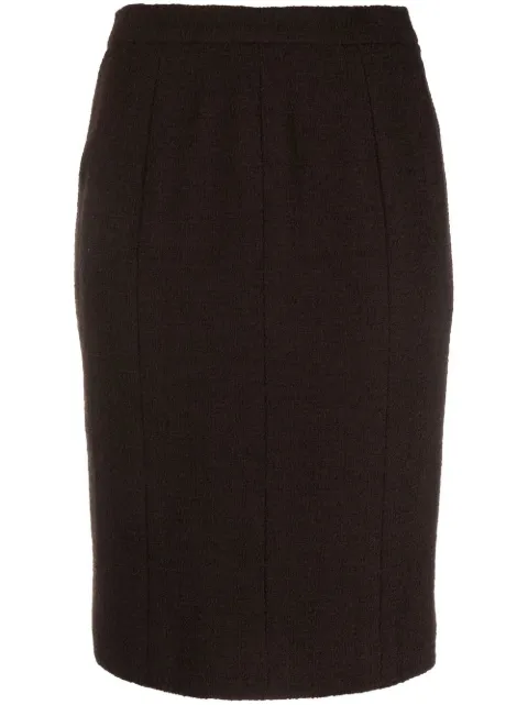 CHANEL 1995 high-waisted pencil skirt Women