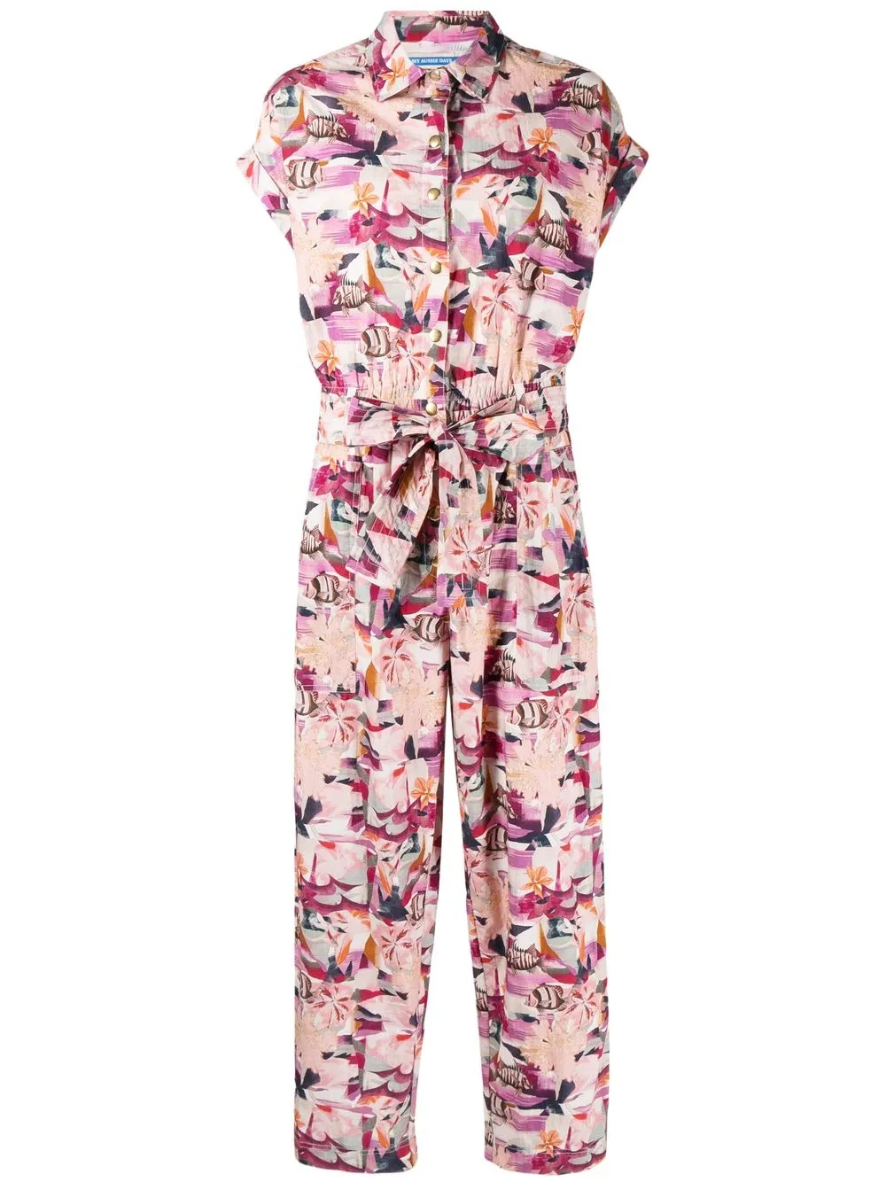 

Chufy jumpsuit con estampado floral - Rosado