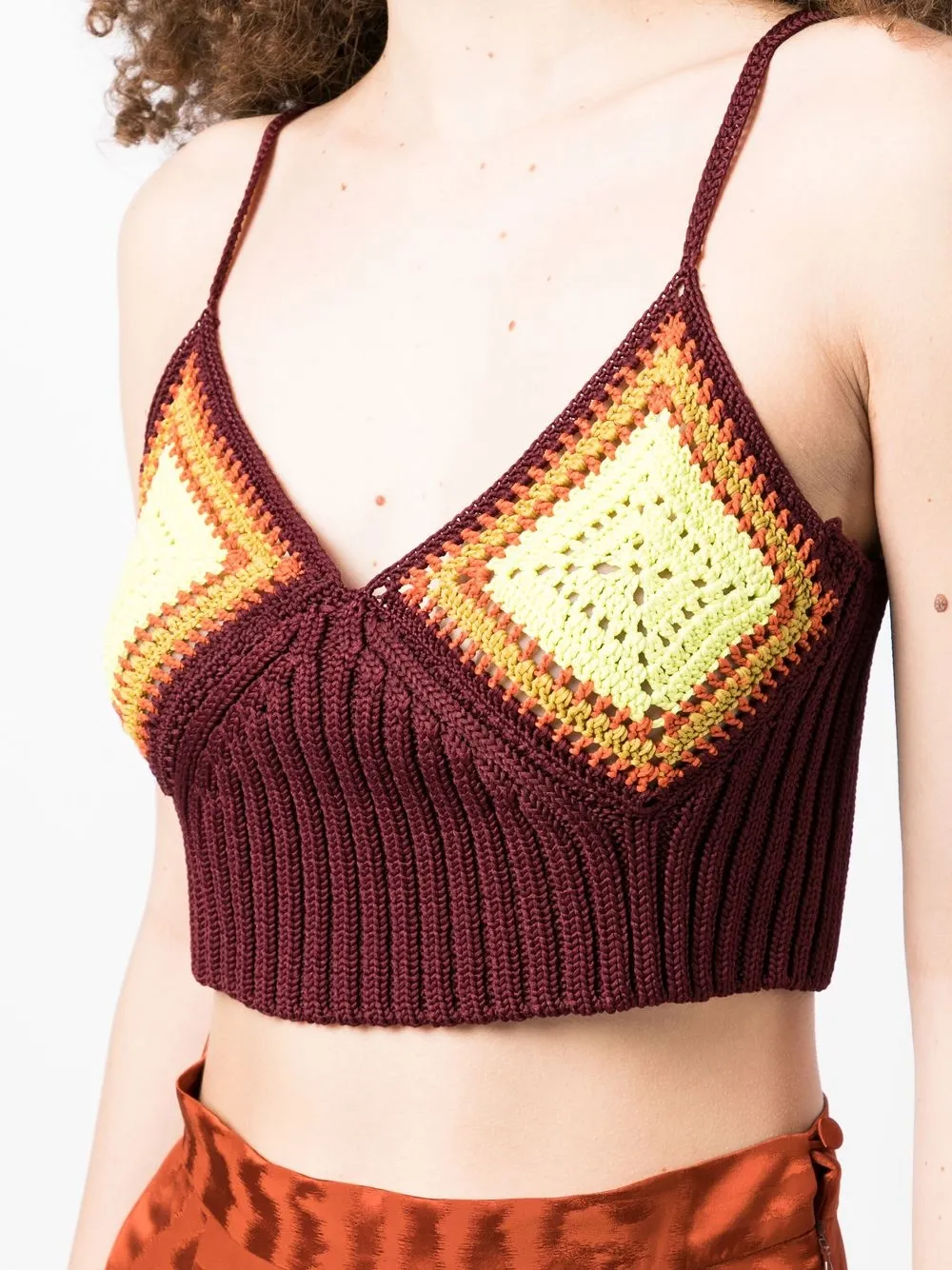 Simkhai crochetknit Bralette Farfetch