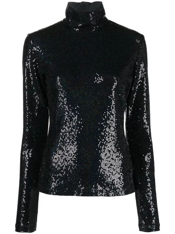 Msgm sequin top