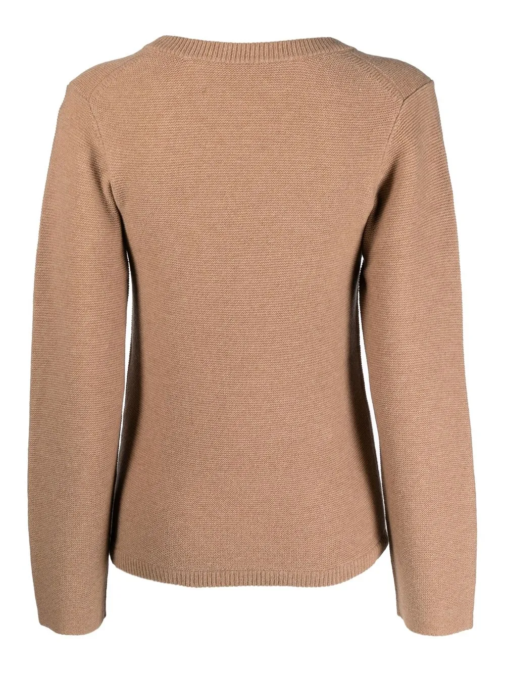 By Malene Birger Trui met U-hals - BEIGe