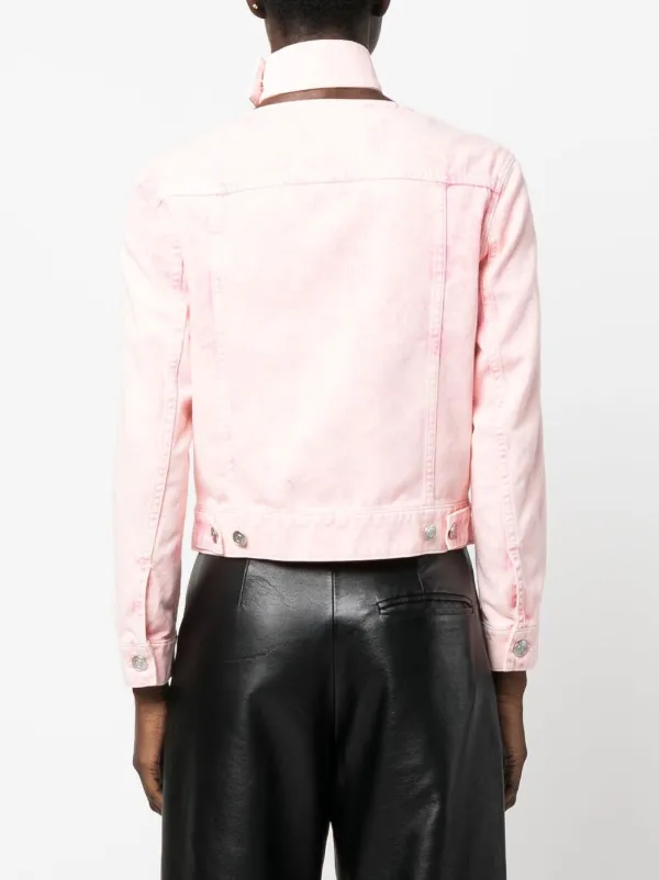 Coperni Cut out detail Denim Jacket Farfetch