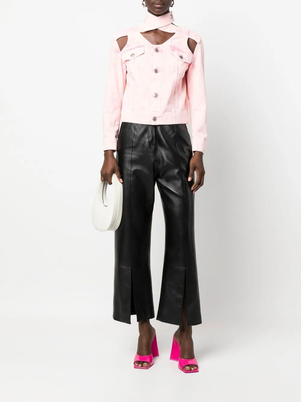 Coperni Jack met uitgesneden details - Roze