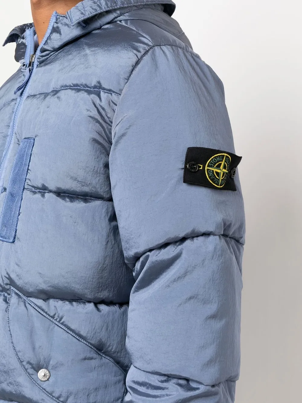 STONE ISLAND 3way Down Jacket w/ Badge-