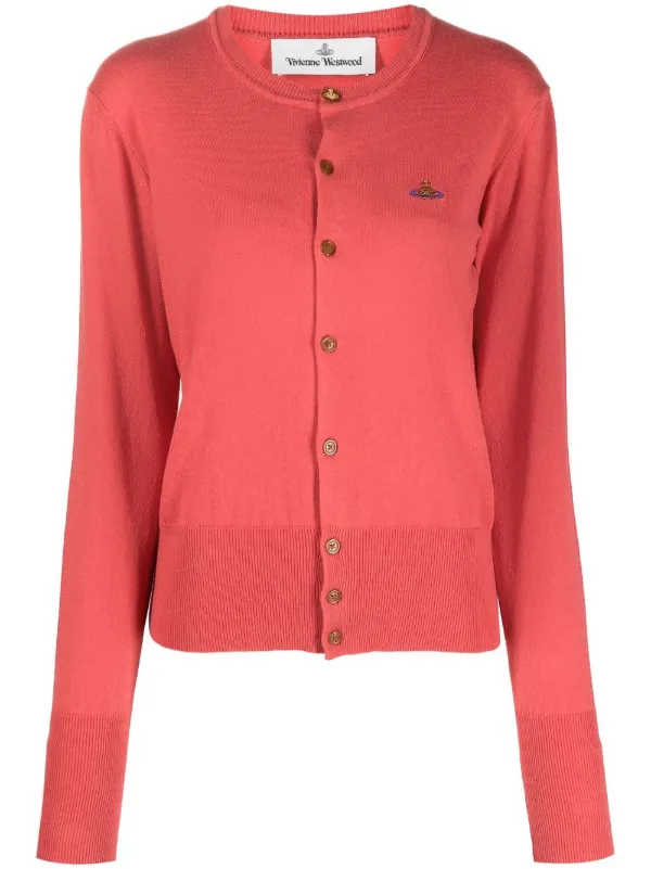 logo-embroidered Cotton Cardigan - Farfetch