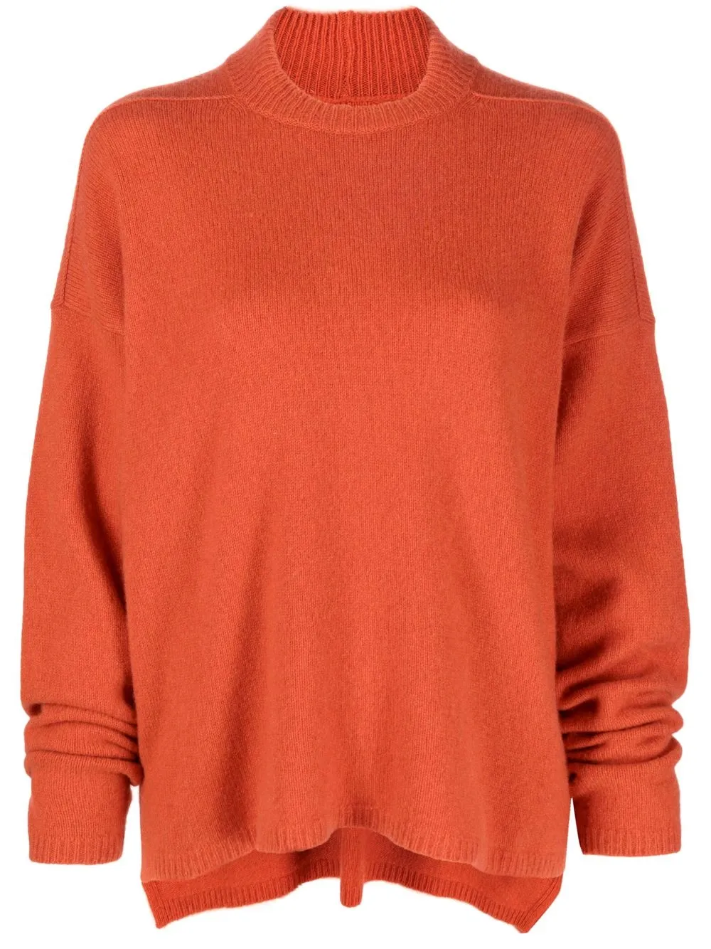 

Rick Owens ribbed-knit long sleeve jumper - Orange