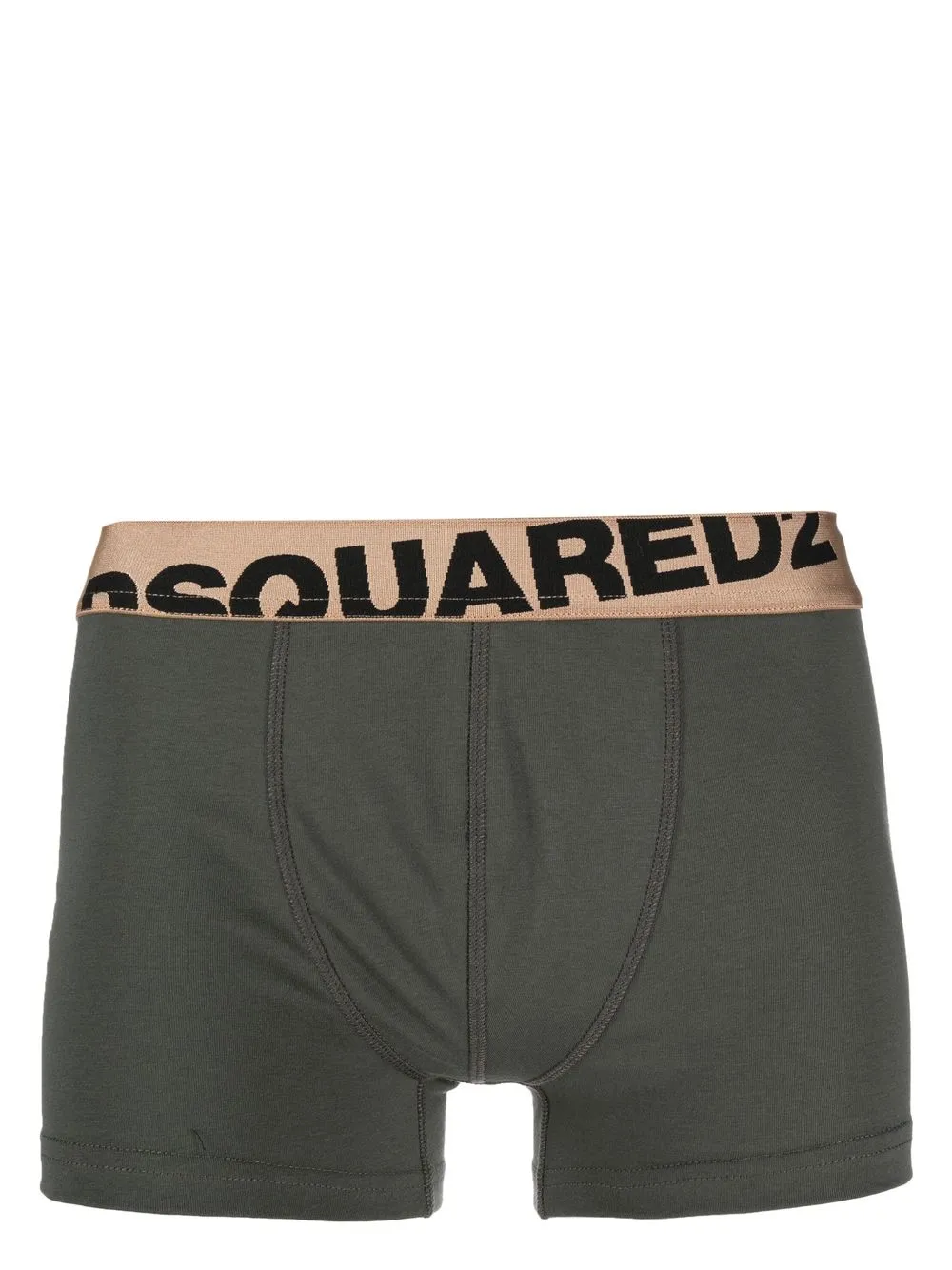 

Dsquared2 bóxer con logo en la pretina - Verde