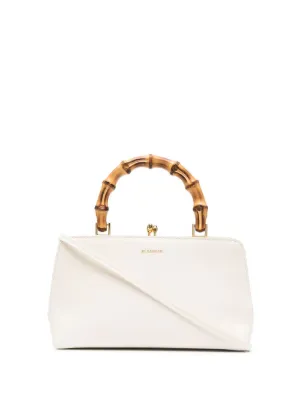 Jil Sander zip-up Leather Tote Bag - Farfetch