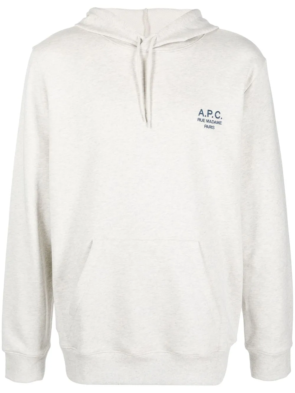 

A.P.C. hoodie con logo estampado - Neutro