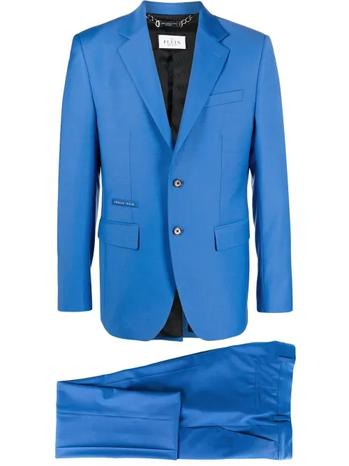 Costume à veste à simple boutonnage - Philipp Plein - Modalova