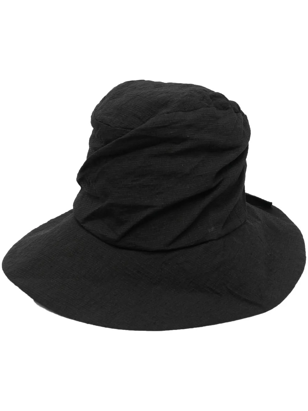 

Forme D'expression sombrero fedora con detalle retorcido - Negro