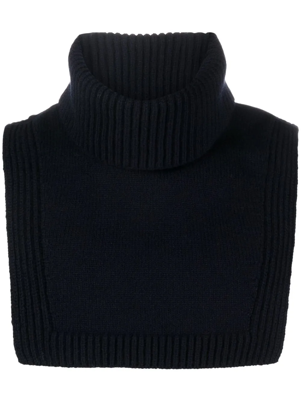 

A.P.C. knitted high-neck collar - Blue