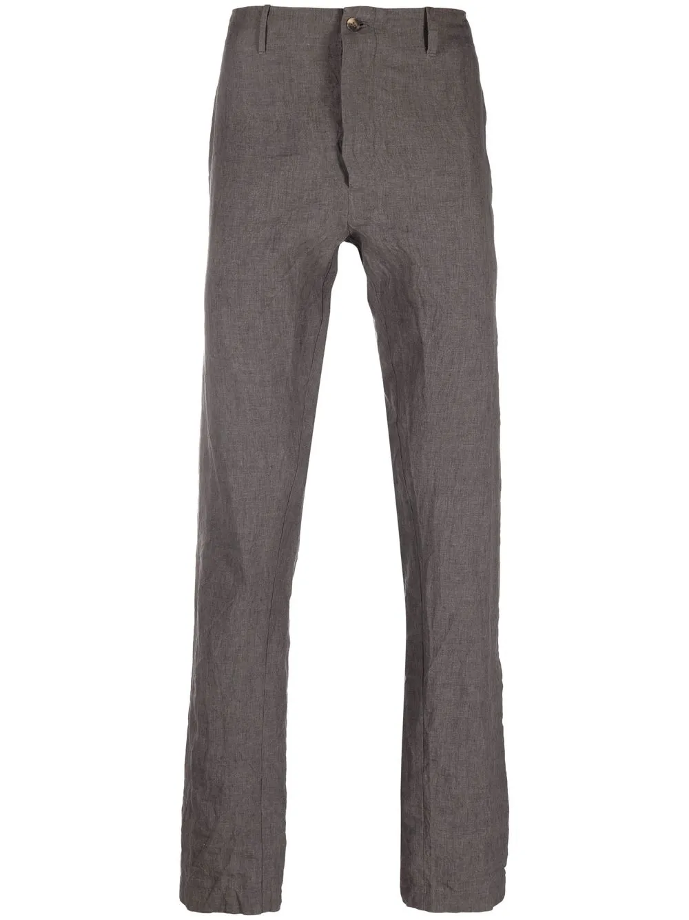 

Forme D'expression Contoured slim-cut trousers - Grey