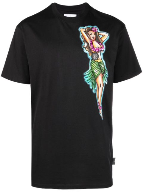 Philipp Plein graphic-print short-sleeve T-shirt Men