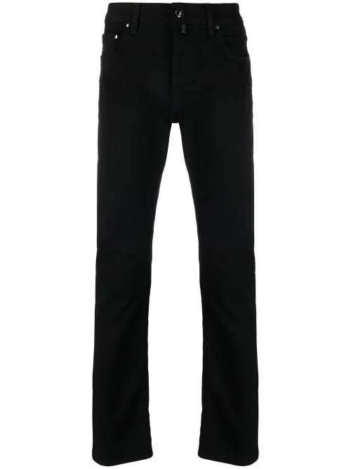 Jean slim à patch logo - Jacob Cohën - Modalova