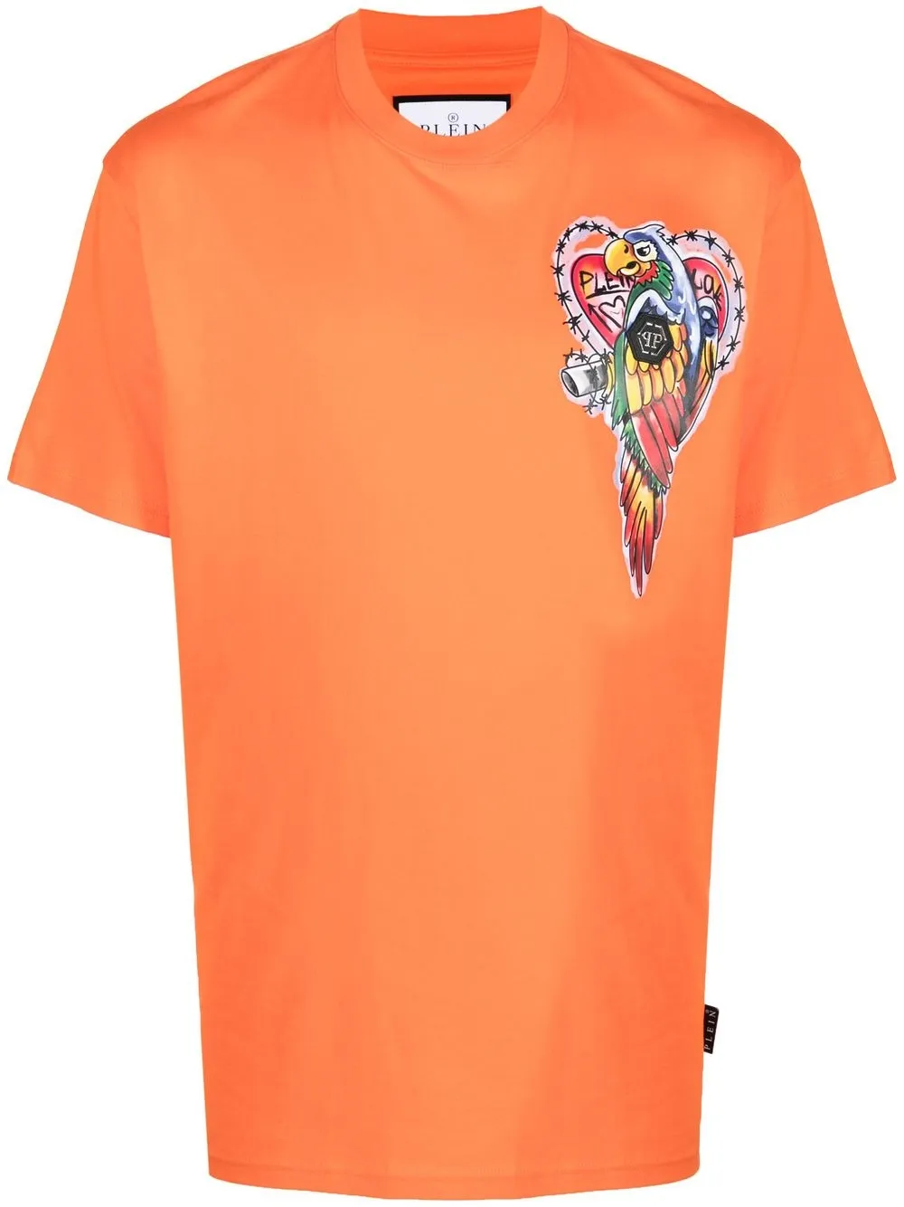 

Philipp Plein Hawaii SS round neck T-shirt - Orange