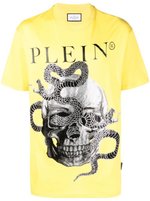 Philipp Plein Snake-print short-sleeve T-shirt Men