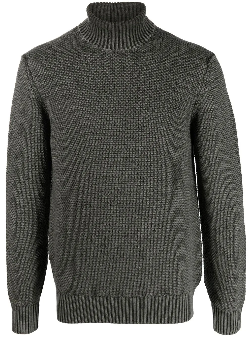 

Circolo 1901 chunky knit turtleneck jumper - Green