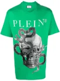Philipp Plein snake-print short-sleeve T-shirt - Green