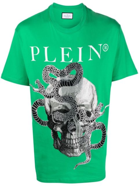 Philipp Plein snake-print short-sleeve T-shirt Men