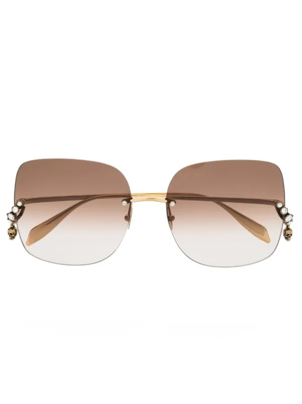 Skull frame sunglasses hotsell
