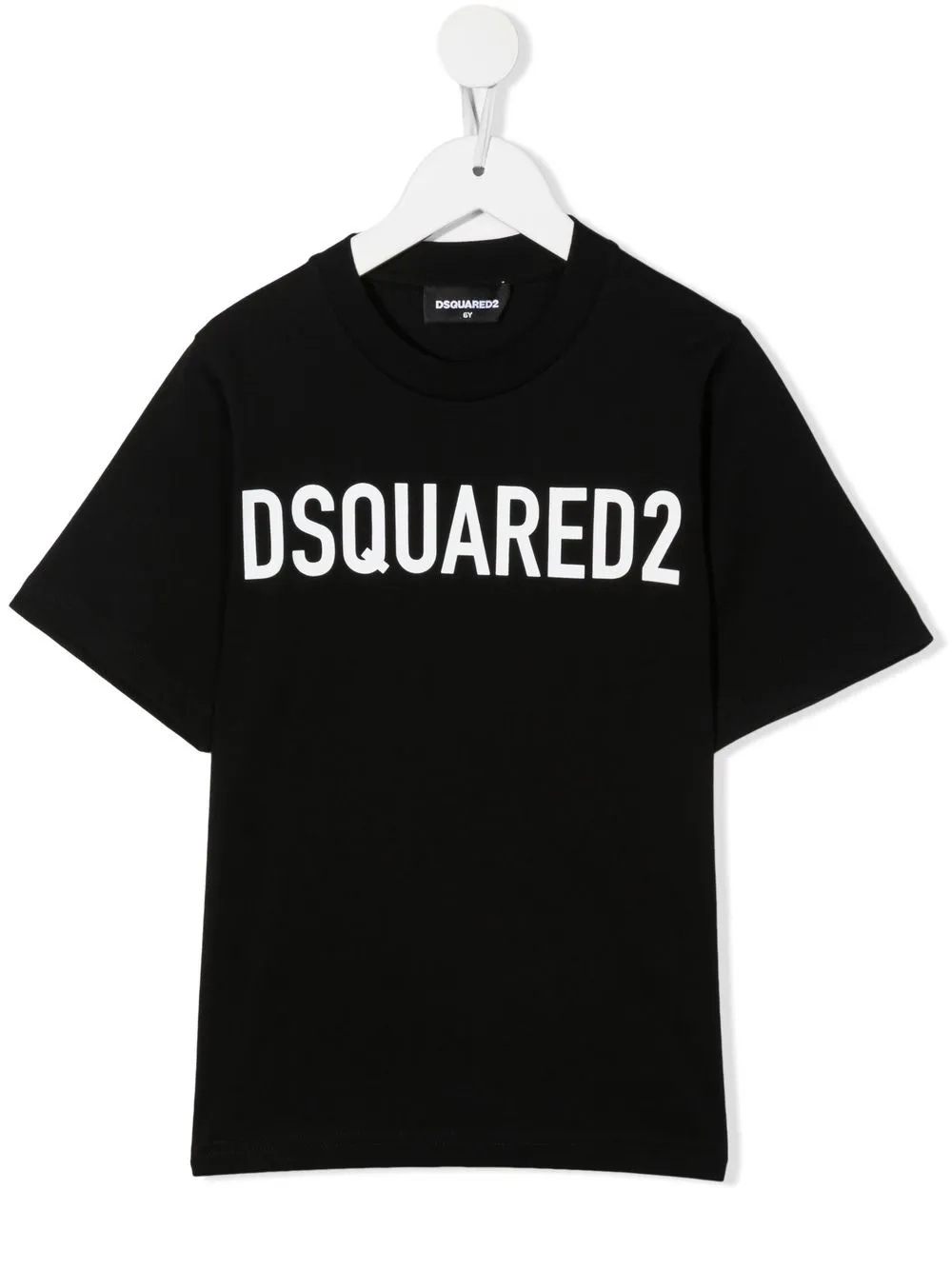 

Dsquared2 Kids playera con logo estampado - Negro