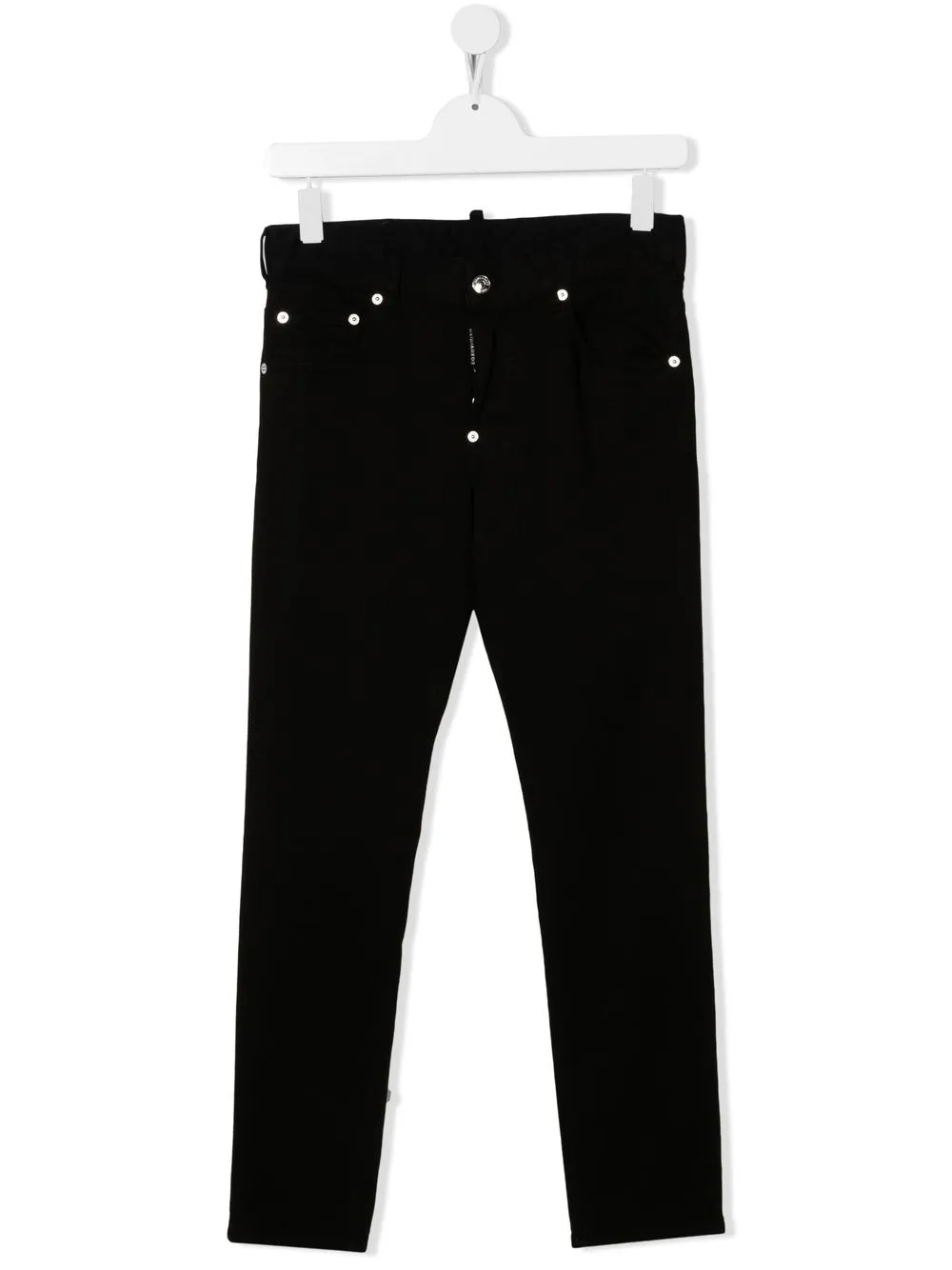 

Dsquared2 Kids jeans slim con parche del logo - Negro