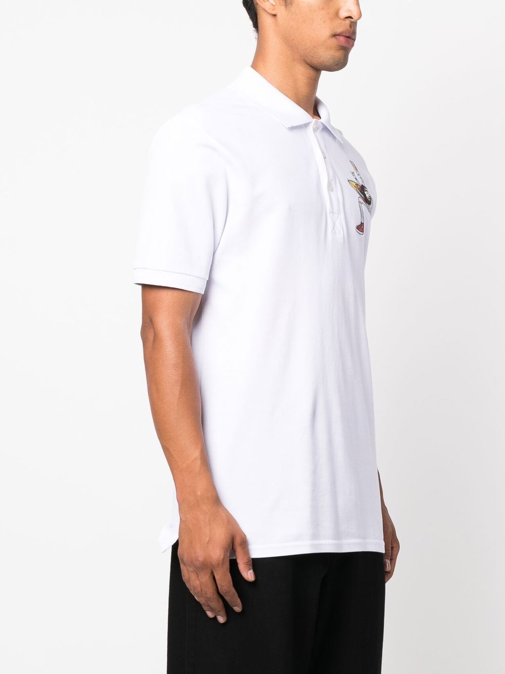 Affordable Philipp Plein graphic-print polo shirt Men