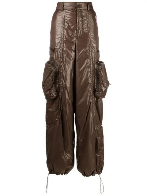 Khrisjoy pantalones holgados con bolsillos