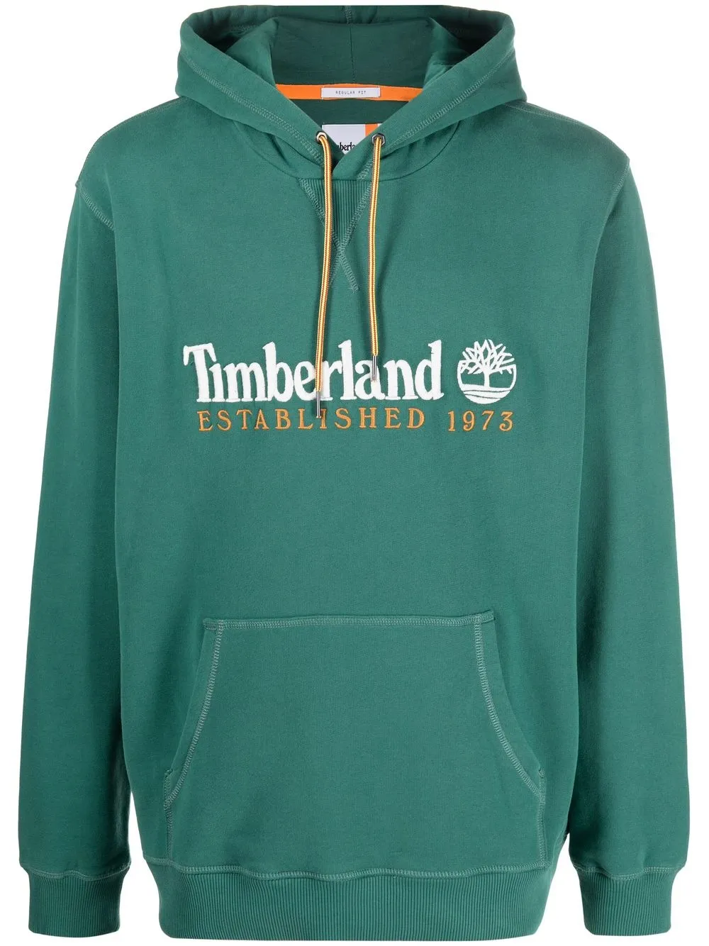 

Timberland hoodie con logo bordado - Verde