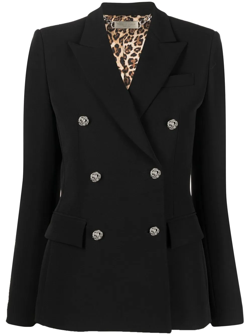 

Philipp Plein Cady double-breasted blazer - Black