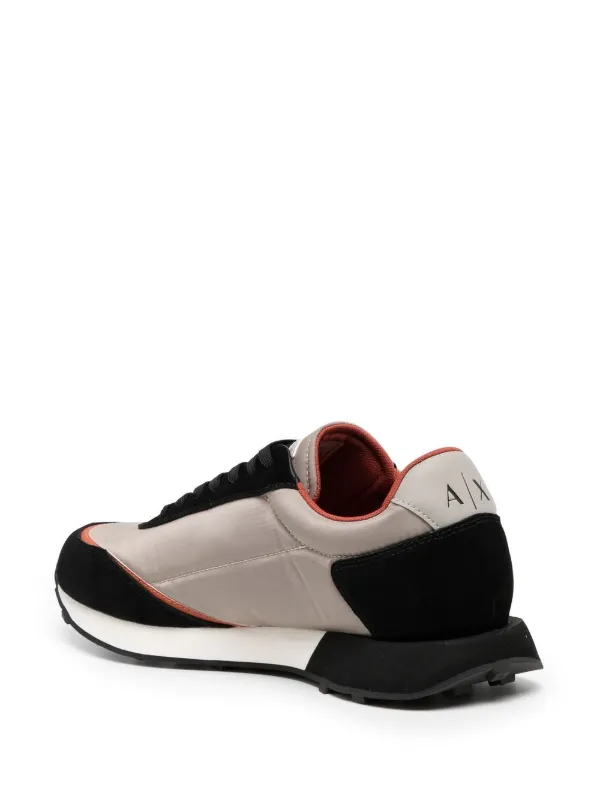 Armani Exchange Side logo-print low-top Sneakers - Farfetch