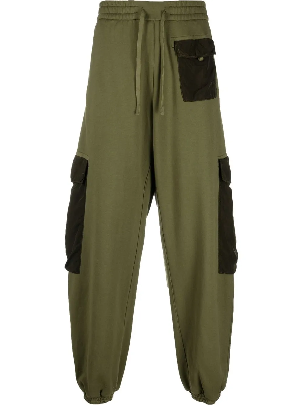 

Iceberg pantalones cargo anchos - Verde