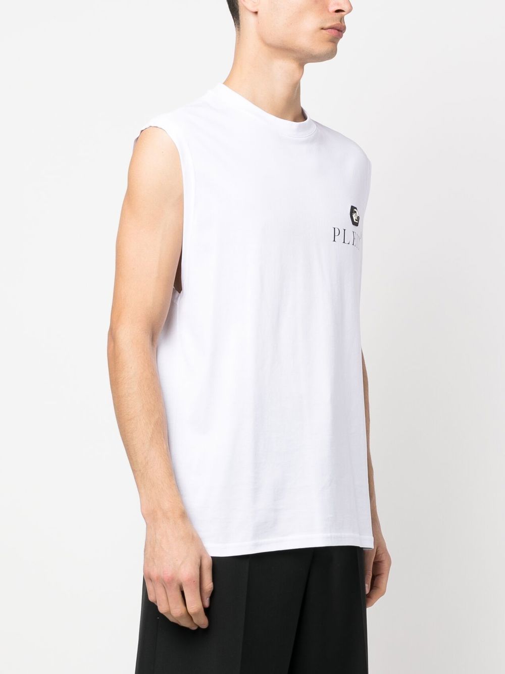 Philipp Plein sleeveless cotton tank-top Men