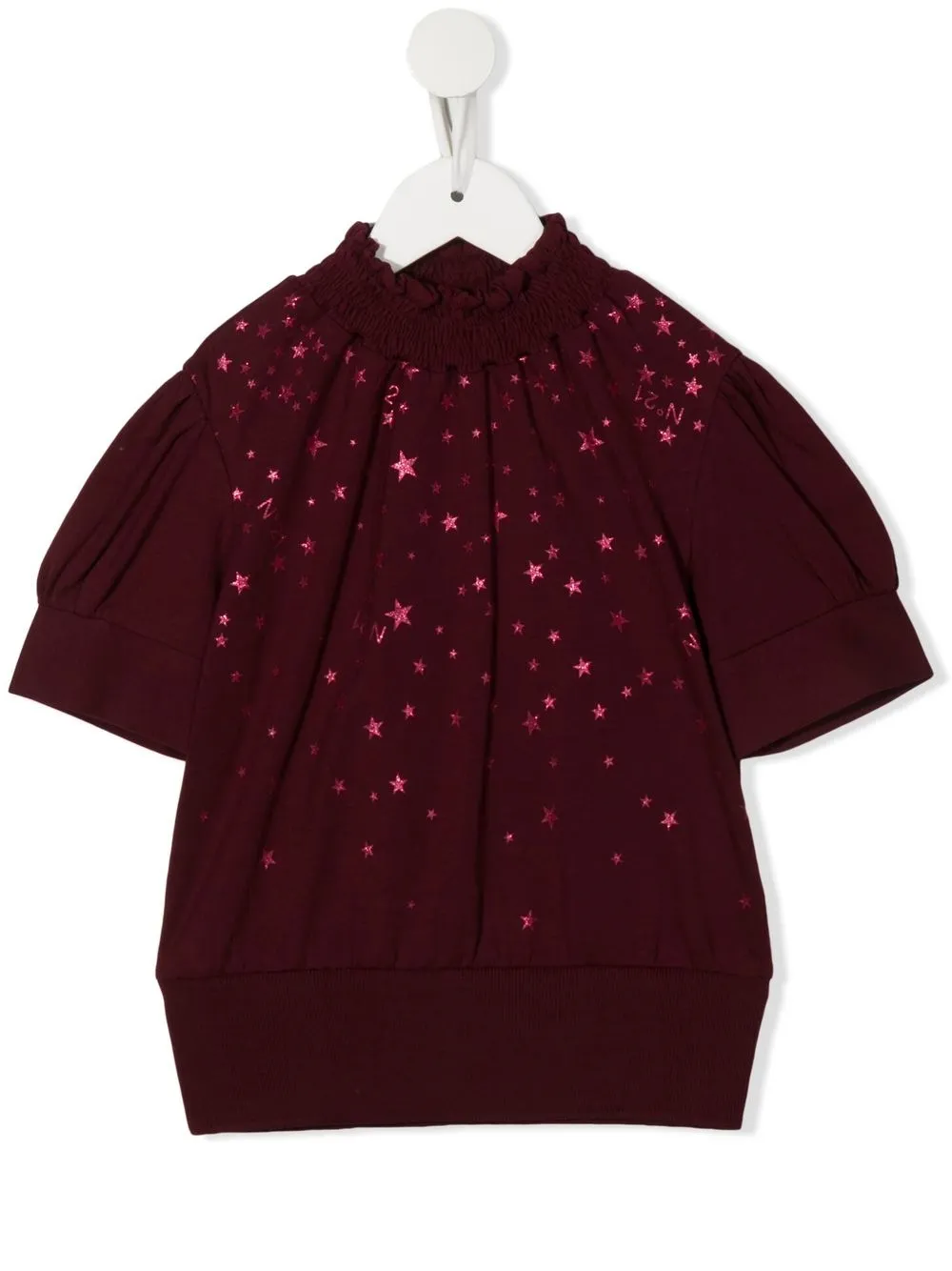 

Nº21 Kids star-print cotton top - Red
