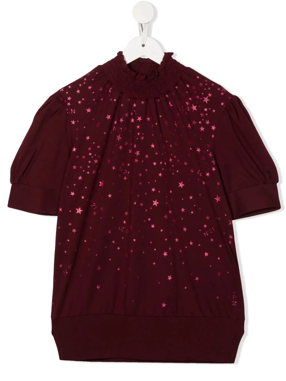 

Nº21 Kids top con estrella estampada - Rojo