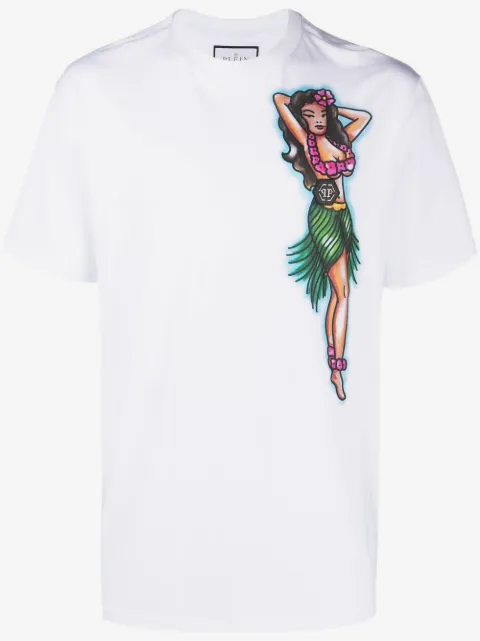 Philipp Plein graphic-print short-sleeve T-shirt 