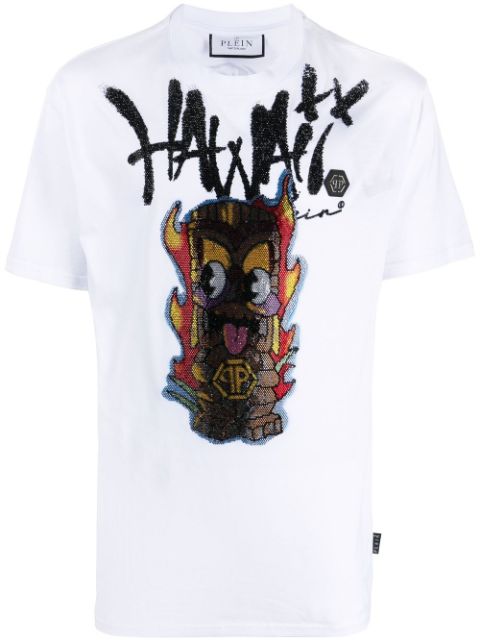 Philipp Plein Hawaii gem-print T-shirt Men