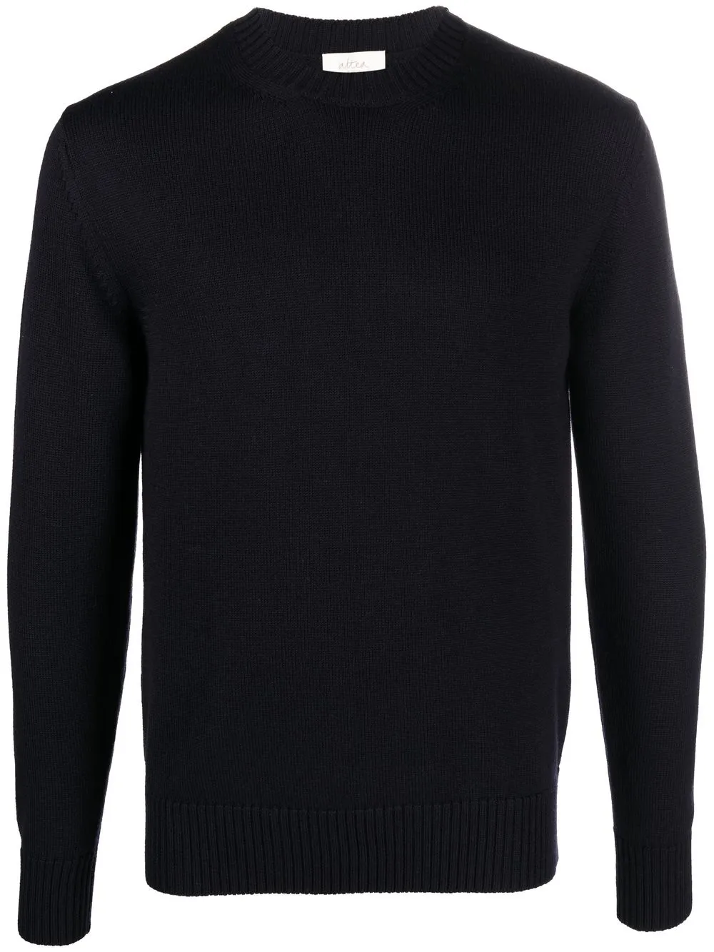 

Altea crew-neck virgin wool jumper - Blue