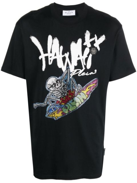 Philipp Plein graphic-print short-sleeved T-shirt Men