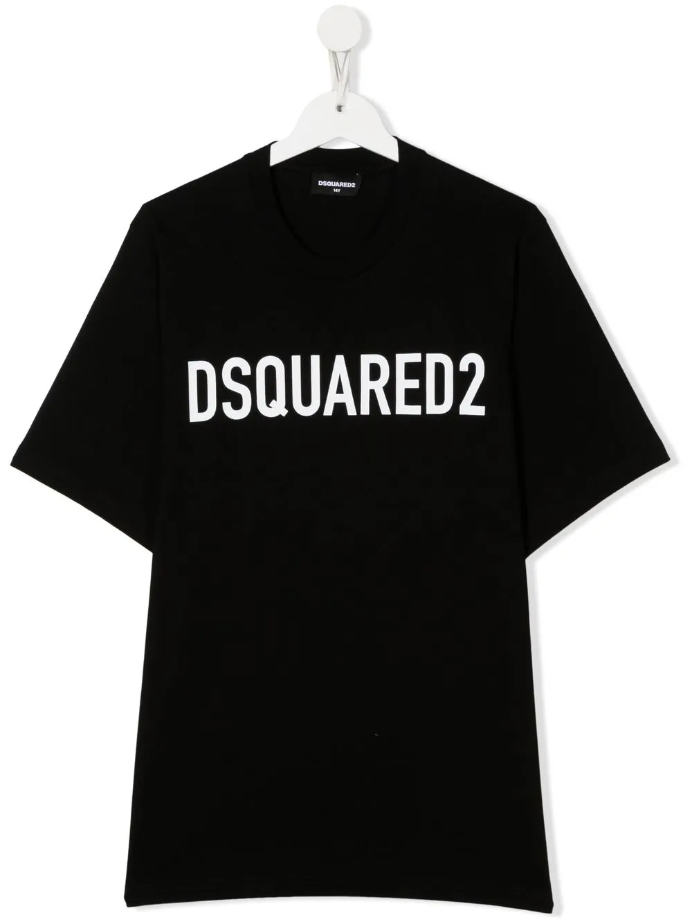 

Dsquared2 Kids playera con logo estampado - Negro