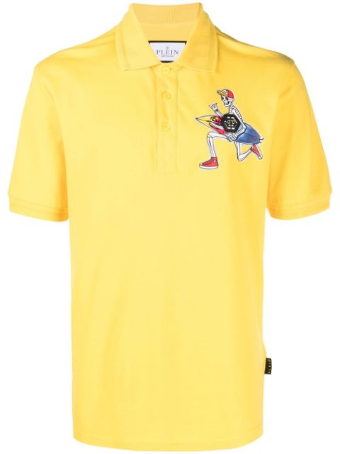 Philipp Plein graphic-print polo shirt Men