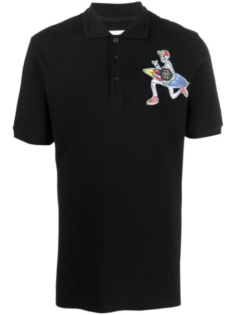 Philipp Plein graphic-print polo shirt Men