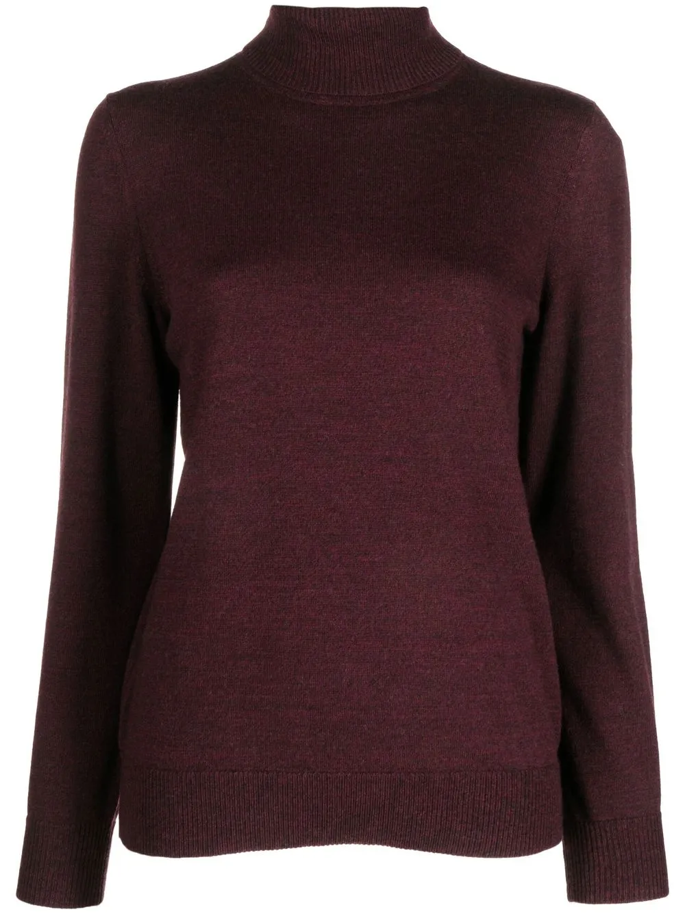 

A.P.C. roll-neck long-sleeve jumper - Red