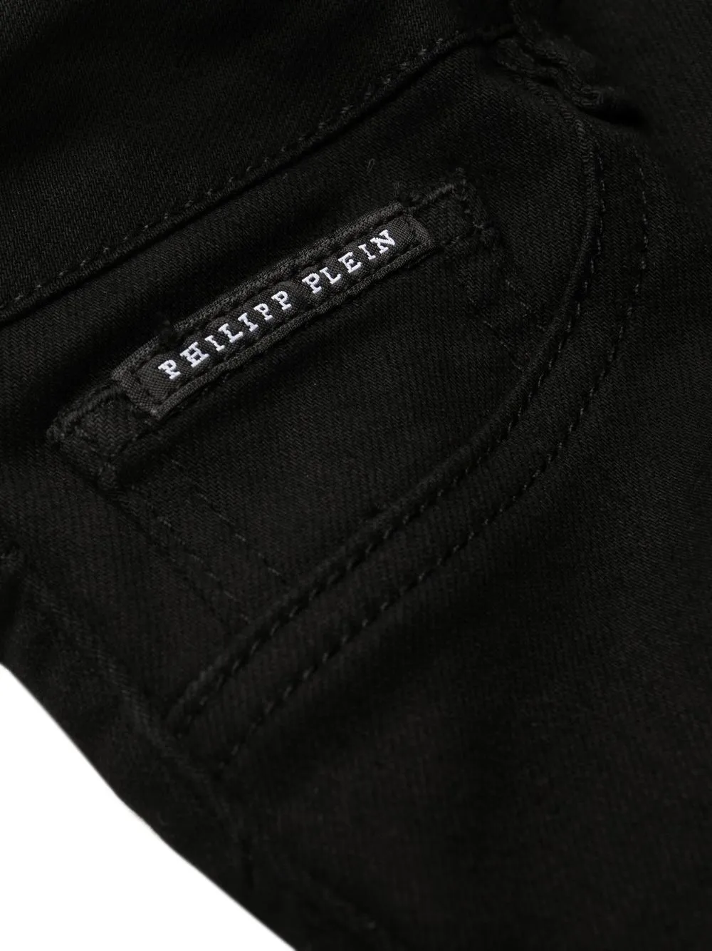 denim slim-cut jeggings