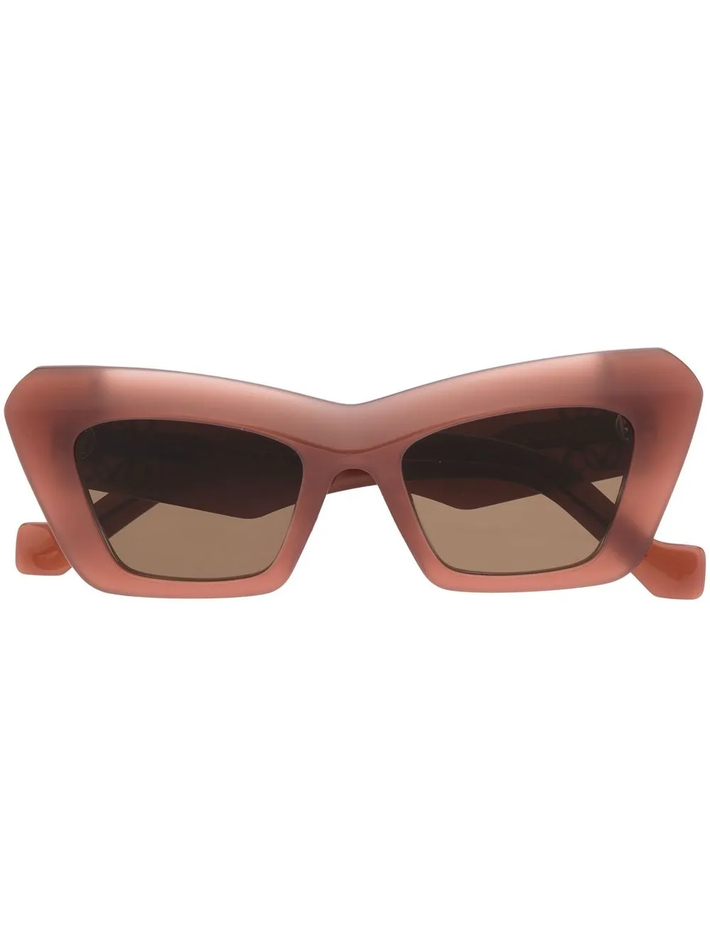 

LOEWE lentes de sol con armazón cat eye oversize - Rosado