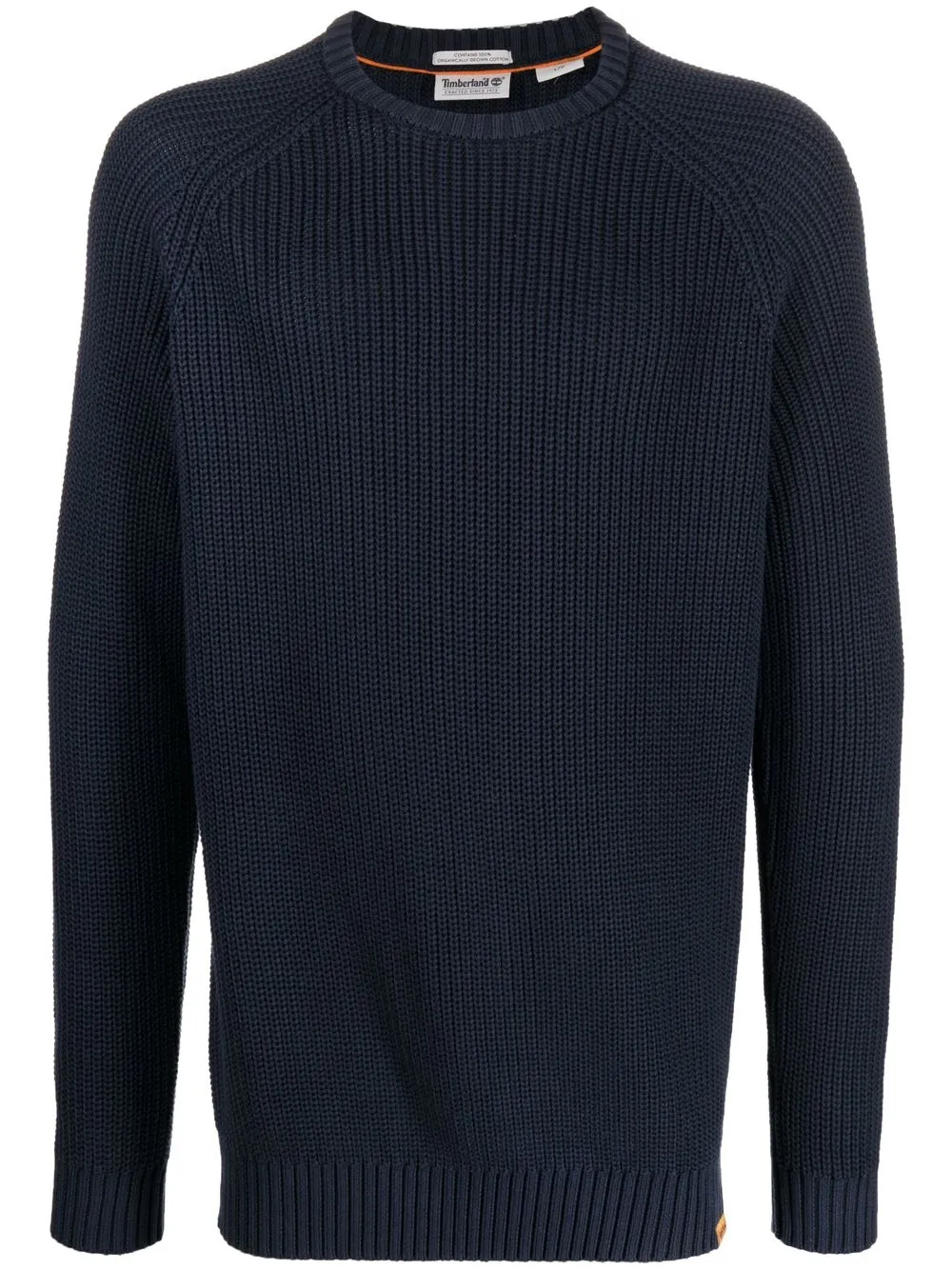 

Timberland crewneck organic-cotton jumper - Blue